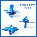 Zion Judaica Ltd Set of 45 Dripless Hanukkah Candles Spiral Candle Includes a DIY Dreidel, Prayer Card, Standard Size Menorah Candles for Eight