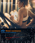 NANAMI Bluetooth Headphones Wireless Earbuds Sports Magnetic Neckband Wireless Headsets, Hifi Stereo Deep Bass Bluetooth 5.0 Earphones IPX7