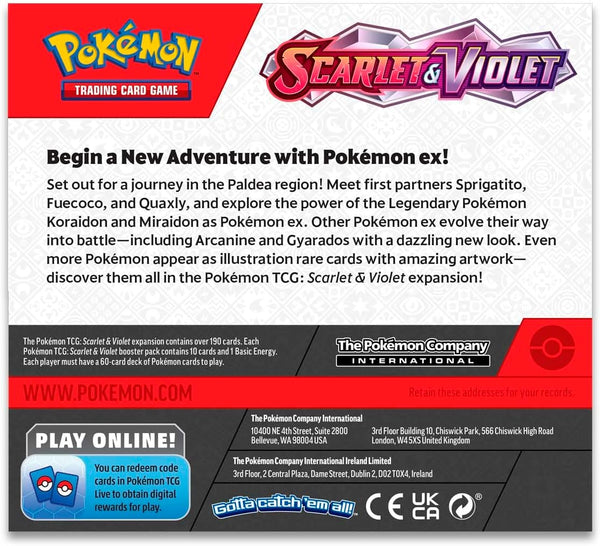 Pokémon TCG: Scarlet & Violet Booster Display Box (36 Packs) Single