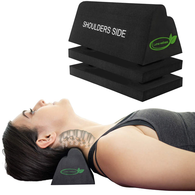 Cervical Orthotic Traction Block, Firm, FSA/HSA Eligible, Spinal & Neck Alignmen