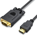BENFEI HDMI to VGA 6 Feet Cable, Uni-Directional HDMI Computer to VGA Monitor Cable (Male to Male) Compatible for Computer, Desktop, Laptop, PC,