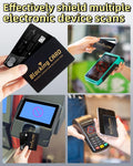 Aigee RFID Blocking Cards 6 Pack, Contactless NFC Debit Credit Card Passport Protector, One Card Protects Entire Wallet for Men and Women, New