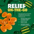 Honees Honey Menthol Cough Drops - 20-Piece, Single Pack Honey-Filled Lozenges | Temporary Relief from Cough | Soothes Sore Throat | All Natural