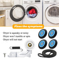 Dryer Repair Kit Fit for Samsung DV42H5000EW/A3 DV45H7000EW/A2 DV42H5200EP/A3 DV40J3000EW/A2, Includes DC97-16782A Samsung Dryer Roller,