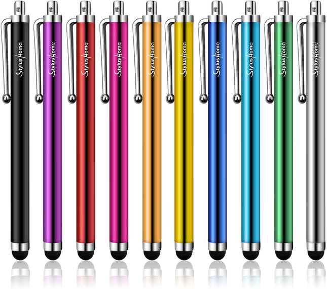 STYLUSHOME Stylus Pens for Touch Screens,10PCS Stylist Pen for iPad iPhone 10 mu