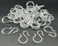 24PCS 1.7〞Clear Plastic Punch Bowl Cup S Hooks Hangers