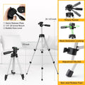 PREXISO Laser Level with Tripod, 65Ft Self Leveling Cross Line Laser Level, Green Line leveler Tool for Hanging Pictures, Home Renovation with LED