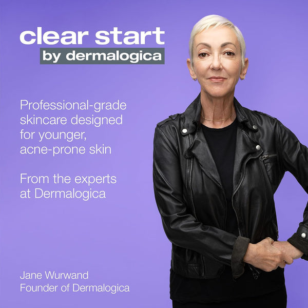 Dermalogica Clear Start Breakout Clearing Foaming Wash - Acne Face Wash with Salicylic Acid & Tea Tree Oil - Dive Into Pores to Clear, Soothe, &