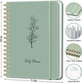 Undated Daily Planner with Hourly Schedule, to Do List Spiral Notebook, Easily Organize Your Work Tasks and Appointments, Perfect School or Office