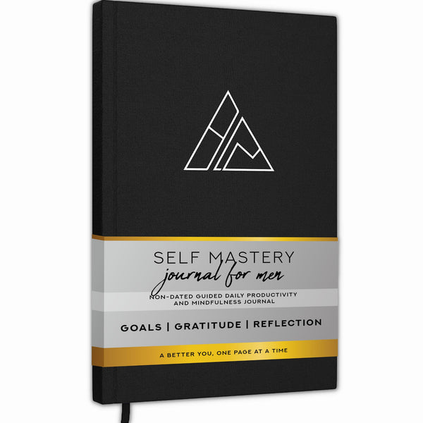 Self-Mastery Journal for Men - Daily Productivity Journal for Happiness, Gratitude, Mindfulness, Self Care & Reflection Ã¢ÂÂ Goal / Guided Journal