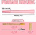 Colorful Pre Rolled Cones -72 Pack Rainbow King Size Cones Rolling Paper, Slow Burning Preroll Cones with Golden Spoon Suit Party(110Mm)