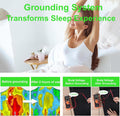 Professional Grounding Mat for Sleep - Improve Sleep Quality, Reduce Stress Fatigue Anxiety, Balanced Energy, Durable Conductive Carbon Grounding