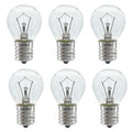Lava Lamp Bulb, 6 Pack 25 Watt Lava Lamp Light Bulb, S11 E17 Base 120 Volt Lava Lamp Replacement Bulb for 14.5 Inch Glitter and Lava Lamps -