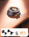 SUPERONE Car Phone Holder for Magsafe [78+LBS Strongest Suction & 2800gf Magnetic] 360° Adjustable Magnetic Car Mount, Foldable Cell Phone Holders