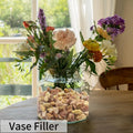 FANTIAN 5lbs Natural Pea Gravel Pebbles, 3/8 Inch Decorative Succulent Rocks Pebbles for Indoor Plants. River Rocks for Vase and Outdoor Garden