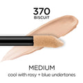 L'Oreal Paris Makeup Infallible Full Wear Waterproof Matte Concealer, Full Coverage, Biscuit, 0.33 fl. oz. 370 BISCUIT 0.33 Fl Oz (Pack of 1)