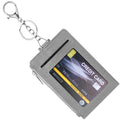 Grevosea Credit Card Holder for Women, Slim Minimalist Wallet ID Card Holder Zipper Front Pocket Wallet with 7 Card Slots and 2 ID Window for Men