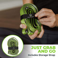 Gradient Fitness Stretching Strap for Physical Therapy, 12 Multi-Loop Stretch Strap 1" W x 8' L, Neoprene Handles, Physical Therapy Equipment,