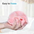 4 Pieces African Exfoliating Net, Long African Net Sponge, Nylon African Net Cloth, Exfoliating Washcloth, Body Scrubbers for Use in Shower, Back