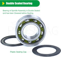 3 Pack 607418 Spindle Assembly with 604664 Pulley Replaces Hustler 607418 Spindle 607418, 601804 Hustler 601804 Spindle Assembly, Hustler Raptor