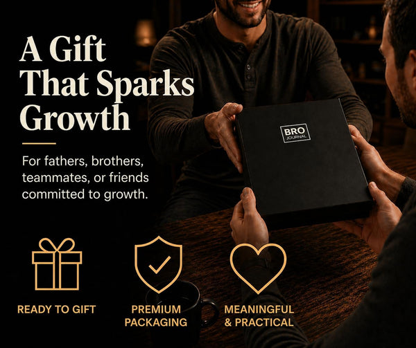 Self Mastery Journal for Men | 12-Week Guided System for Gratitude, Mindfulness & Habit Building with Structured Daily Prompts | Build Discipline