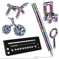 boncty Fidget Pen Sensory Toy, Novelty Fidget Toys Gifts for Teens Adults Colour