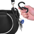 Locking Carabiner Clip, Vonpri 3 Inch D Ring Clips Spring Snap Key Chain Hook Screw Gate Aluminum Carabiners for Outdoor Travel Camping Fishing