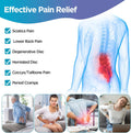 Comfytemp Back Ice Pack for Lower Back Pain Relief Product, Reusable Gel Lumbar Wrap for Sciatica Injury, Hot Cold Compress Brace for Herniated