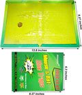 10 Pack Large Mouse Glue Traps with Enhanced Stickiness Glue Traps for Rat, Rodent and Household Traps Sticky Pad Board for House Indoor