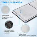 HiTauing 15 Packs PF-L Carbon Cartridges for PF20, PF30, PF40 and PF75 Power Filters L-15packs