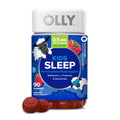 OLLY Kids Sleep, Occasional Sleep Support,* 0.5 mg Melatonin - 90 Count Bottle 90 Count (Pack of 1)