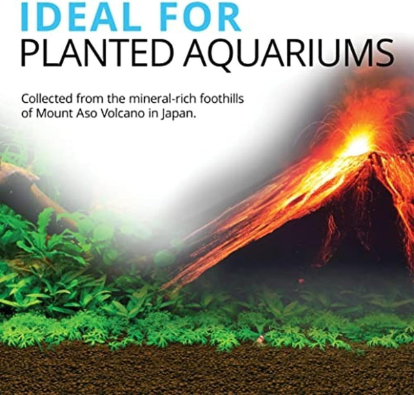 Fluval 12697 Natural Mineral-Rich Volcanic Soil Bio Stratum for Planted Tanks, 8.8 lbs. - Aquarium Substrate for Healthy Plant Development,
