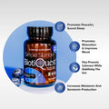 Simple Slumber Probiotics to Help Improve Sleep Quality and Gut Health, 18 Billion CFU, Non-Gmo and Gluten Free, 30 Capsules