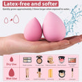 Makeup Brush Set, 42Pcs Makeup Tool Set Premium Synthetic Foundation Powder Concealers Eye Shadows Blush Makeup Brushes Kit with Makeup Sponge,