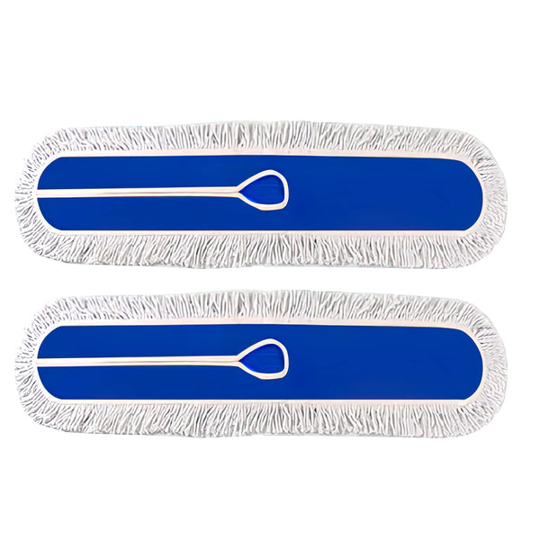 Large Mop Head 24" Industrial Strength Ultimate Cotton Floor Dust Mop Refill, Commercial Cleaner Mop Head Replacement, Dust Mops for Home,