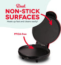 Dash Round Express Electric - Pancake Maker & Eggs Griddle System - Healthy Breakfast Maker - Quick Heat-Up & Easy Cleanup - nonstick surface -