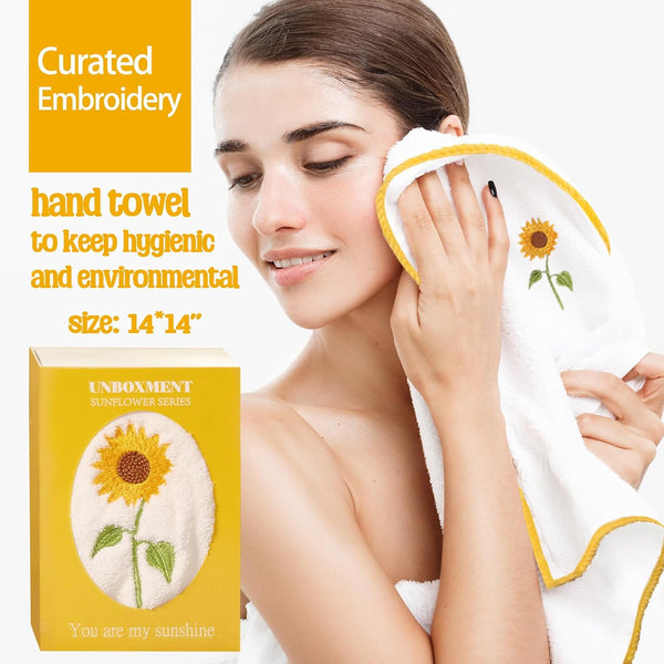Sunflower Gifts for Women, Sending Sunshine Gift Basket, Get Well Soon for Sick Friend, Feel Better Care Package after Surgery Recovery, Thinking