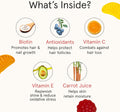 iRestore Biotin Gummies 10,000 mcg - 3 Natural Fruit Flavors, Hair Vitamins Multi Supplement for Hair Skin and Nails for Women & Men, 60 Vegan