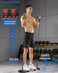 HOTWAVE Push up Board Fitness, Portable Foldable 20 in 1 Push up Bar at Home Gym, Pushup Handles for Floor. Professional Strength Training