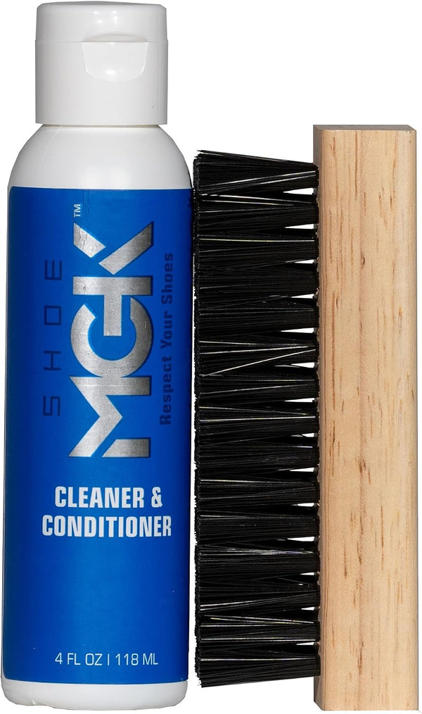 Shoe MGK Starter Shoe Cleaner Kit - Shoe Cleaner & Conditioner for All Shoes, Premium Shoe Brush