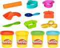 Play-Doh Starter Set 9-Piece Kit with Storage Tote & 4 Modeling Compound Cans, Arts and Crafts Toys for Kids 3 Years & Up, Preschool Toys