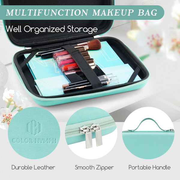 Color Nymph Beginner Makeup Kits Gift for Teens, Makeup Palettes with Reusable Handbag Includes 36 Colors Eyeshadow Blushes Bronzer Highlighter 4