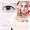 White Lashes volume mascara Extensions Makeup Lash Waterproof Fast Dry Eyelashes Curling Lengthening Primer Party Stage Use 1 PCS White