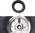 AR-PRO (8 Pack) Hard-to-Find Spring Steel Push-On Pushnuts - Dolly Wheel Lock Washers Fits 5/8" Dolly Axle Rods with Oiled Phosphate Finish 5/8"