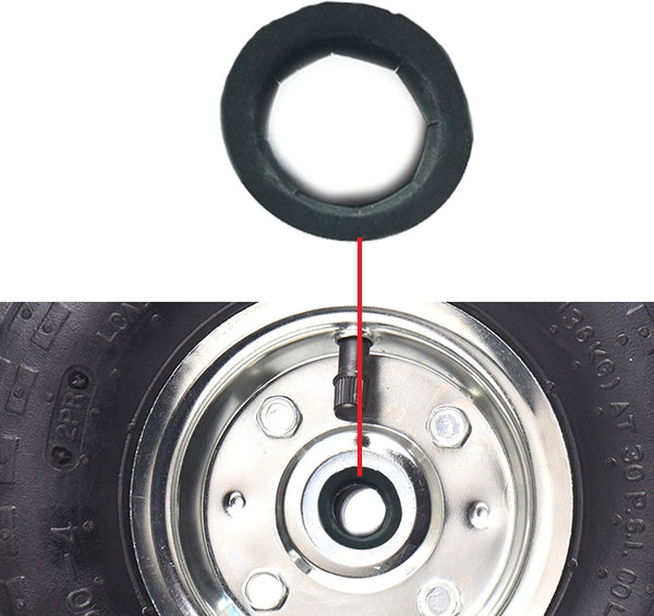 AR-PRO (8 Pack) Hard-to-Find Spring Steel Push-On Pushnuts - Dolly Wheel Lock Washers Fits 5/8" Dolly Axle Rods with Oiled Phosphate Finish 5/8"