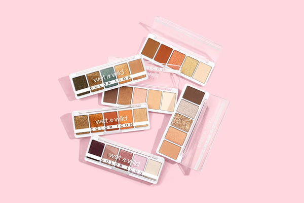 Wet N Wild Color Icon Eyeshadow Makeup 5 Pan Palette, Matte, Shimmer, Metallic, Long Wearing, Rich Buttery Pigment, Cruelty Free - Walking on