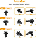 GOOACC 100PCS 7mm 8mm 10mm Compatible with Subaru Push Type Retainer Fasteners Rivets Clips OEM Upgrade for 90914-0007, 90913-0067 & 90914-0051 +