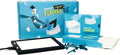 Official Andymation's Flipbook Starter Kit for Kids & Adults with LED Light Pad for Drawing & Tracing Animation, Premium Pre-drilled Flip Book