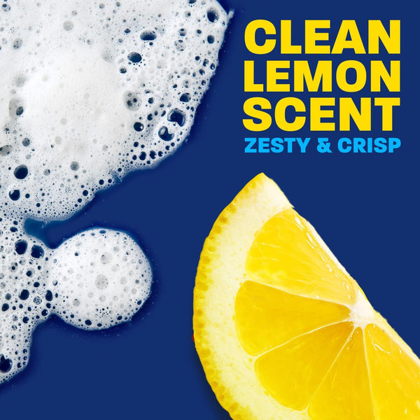 Dawn Powerwash Dish Soap Spray + 3 Dishwashing Liquid Refills Lemon, 4*16oz | Instantly breaks down 99% of residue. No water needed. Overnight