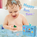 Bath Bombs for Kids with Surprise Toys Inside, 12 Pack Shell Kids Bath Bombs Gift Set for Girls Boys Birthday, Easter, Christmas, Halloween,